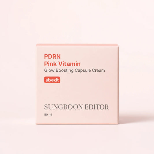 Sungboon Editor PDRN Pink Vitamin Glow Boosting Capsule Cream